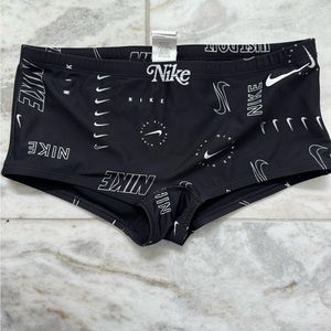 Men’s Nike square cut swim jammer short size 34 black